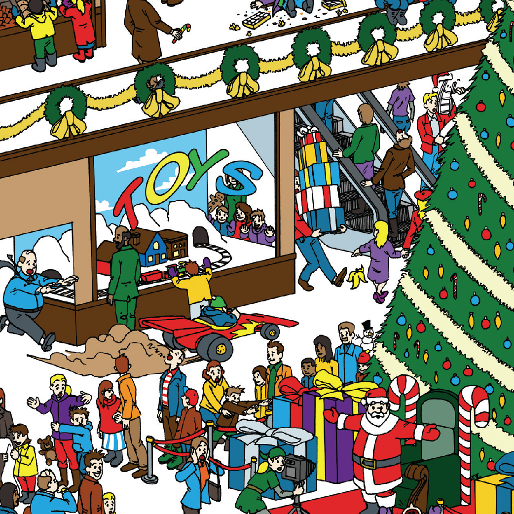 Dalbec Roofing Christmas card project link